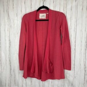 Anthropologie Angel of the North Salmon Pink XS